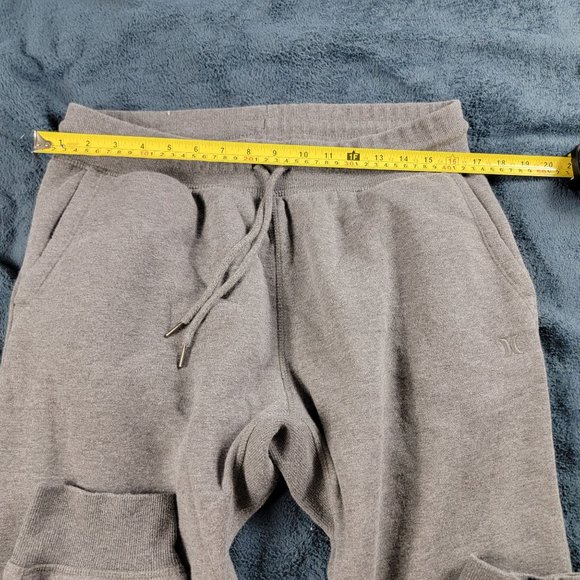 Hurley Adults Large Gray Sweatpants Joggers Athletic Comfort Warm Athleisure - Picture 7 of 10